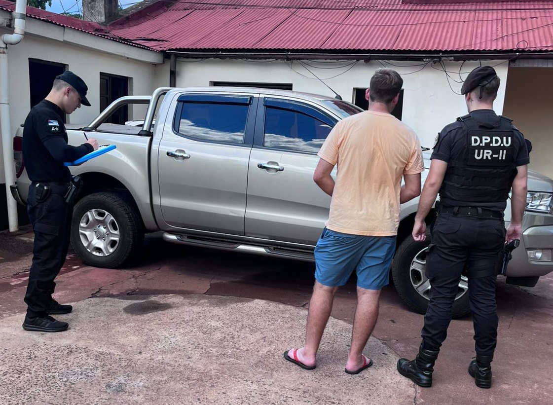 Conductor de una Ranger fue detenido por manejar borracho en el centro de Oberá