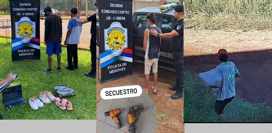 Liberaron a ocho ladrones con antecedentes: a cuidarse el fin de semana largo en Oberá