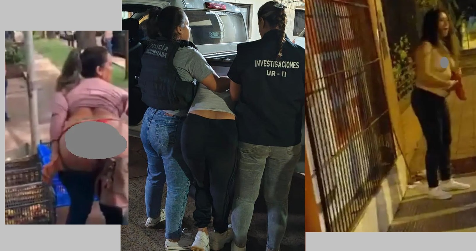 Detuvieron a la exhibicionista de siempre: le impusieron 6 días de arresto por obscenidades en la vía pública  