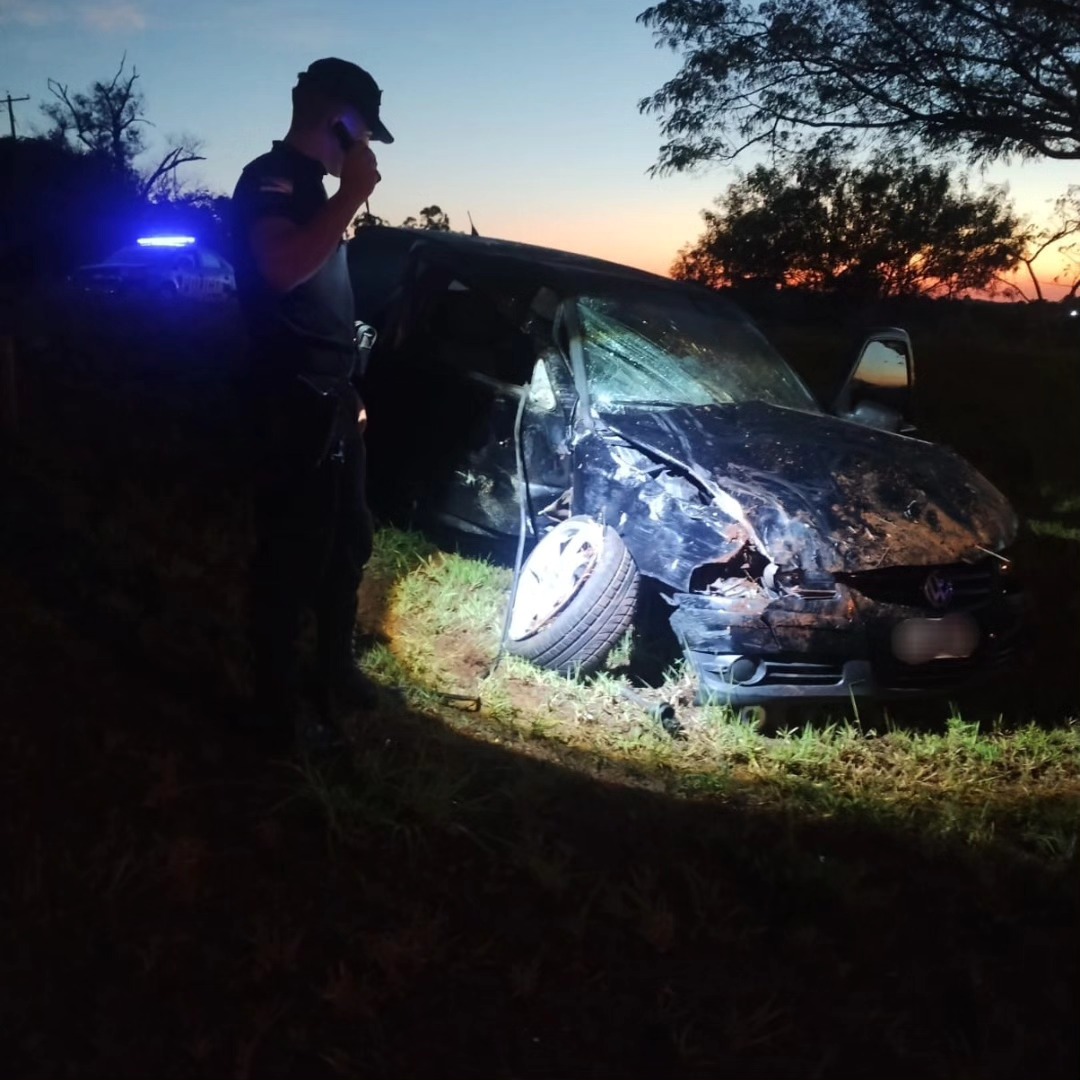 Un joven falleció por el vuelco de un coche: el conductor estaba borracho