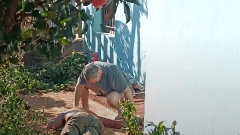 Mataron a tiros a un hombre en San Pedro y el hecho quedó grabado