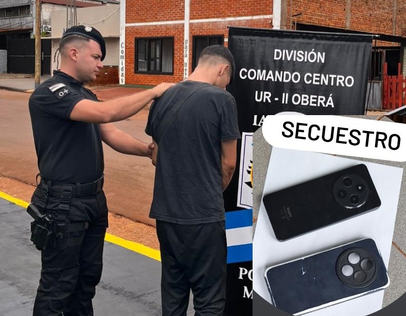 Fue a pedir trabajo, no le dieron y aprovechó para robar un celular: buen currículum  