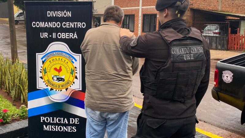 Horror en Oberá: detuvieron a un hombre acusado de violar a su hija a cambio de comida