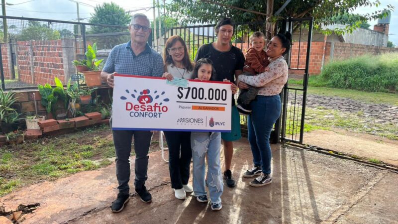 La ganadora de Desafío Confort utilizará el dinero del premio para terminar las obras de su local