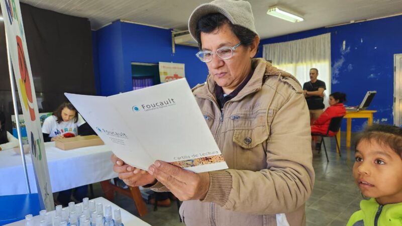 Mirar Mejor: vecinos de Campo Ramón accedieron a diagnósticos, consultas y anteojos recetados