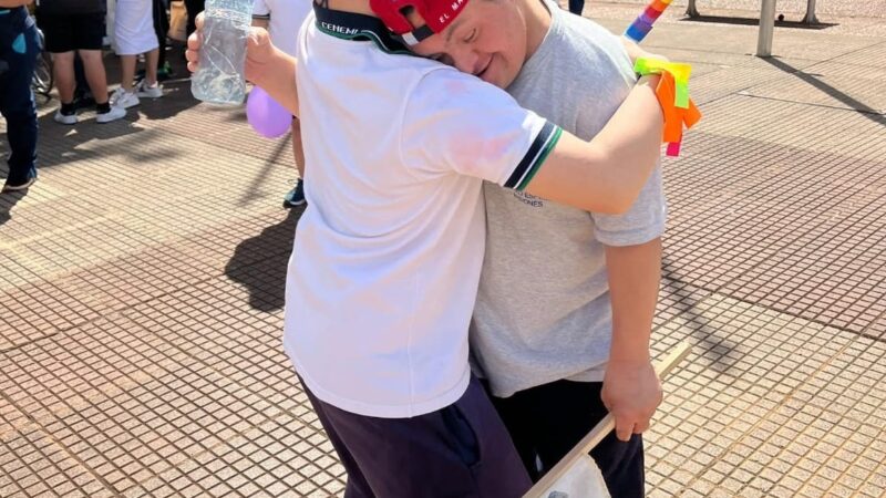 En Oberá se hizo sentir el reclamo por los recortes de Nación a la discapacidad