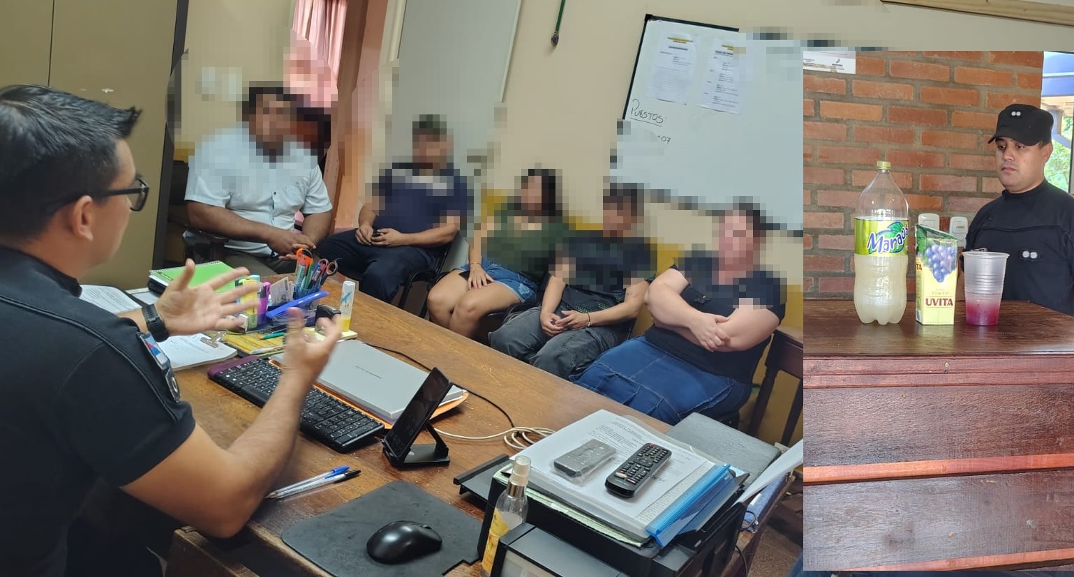 Menores tomaban vino con gaseosa antes de entrar a clases en Los Helechos