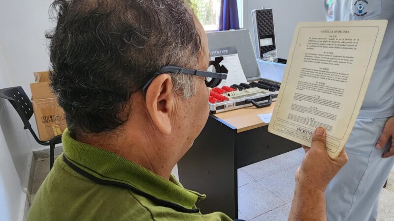 Mirar Mejor llegó a Loreto y brindó diagnósticos para decenas de vecinos