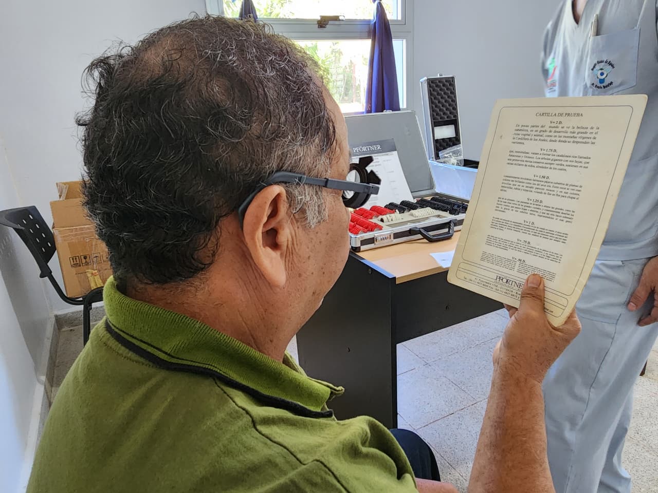 Mirar Mejor llegó a Loreto y brindó diagnósticos para decenas de vecinos