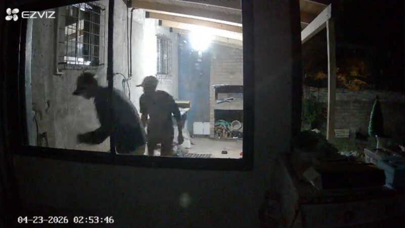 Le robó una garrafa a un jubilado, quedó grabado y lo detuvieron: vendió el cilindro por 25 mil pesos