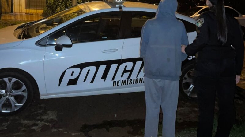 Tiene 13 años, se escapó de su casa en Candelaria y la encontraron caminando por Oberá