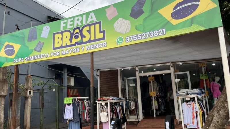 Feria Brasil, la única y exclusiva, recibió nueva mercadería con los mejores precios