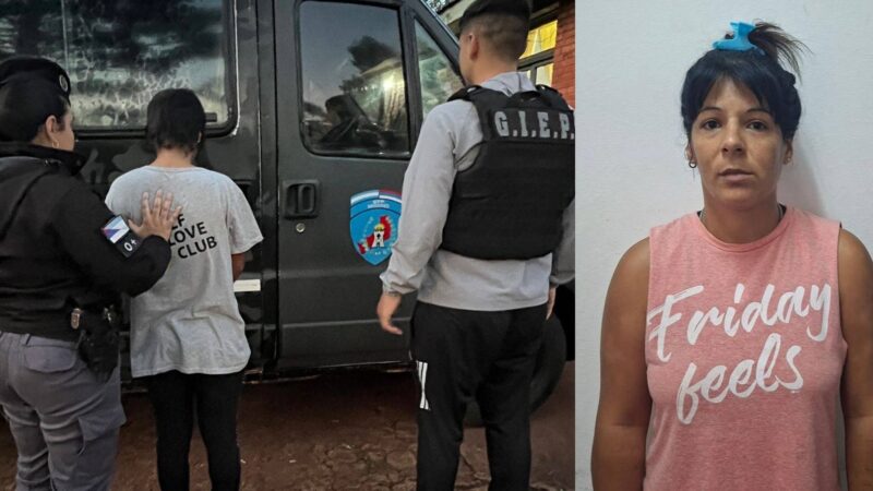 “Estaba con un amigo, necesitaba recargar las pilas”: atraparon a la obereña condenada por homicidio que salió por 24 horas y no regresó a la cárcel