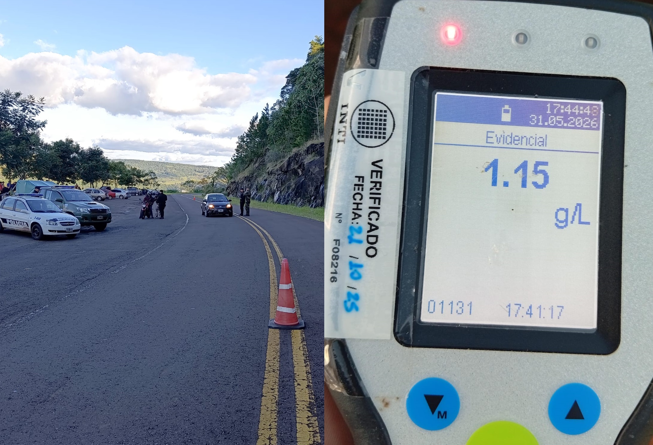 Intensificaron controles de ruta en Panambí por descontrol con motos