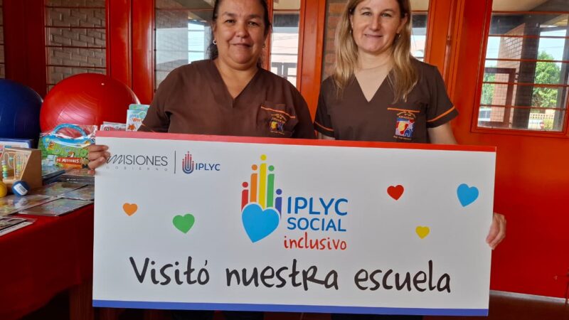 La Escuela Especial 48 recibió kit de IPLyC Social Inclusivo
