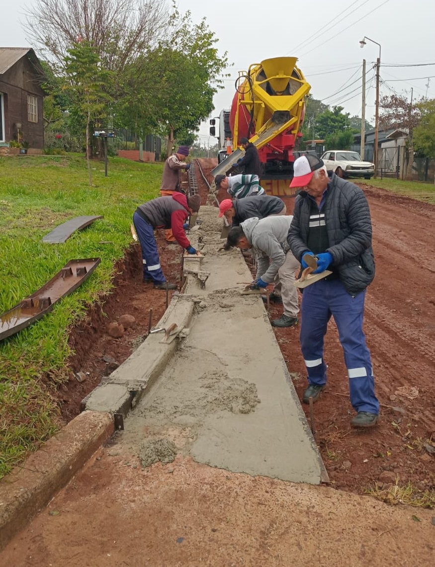 Avanza una nueva obra bajo la modalidad de Esfuerzo Compartido en barrio Schuster
