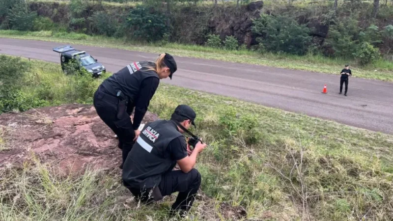 Está grave y contó que tropezó y cayó desde un barranco, en Panambí