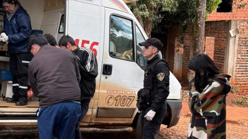 Padeció varios machetazos y terminó internado por un supuesto “ajuste de cuentas”