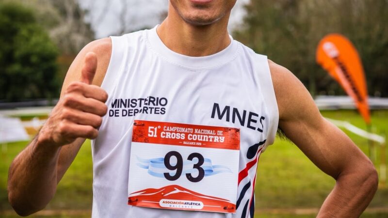 Gran actuación de Agustín Da Silva en la élite del Cross Nacional