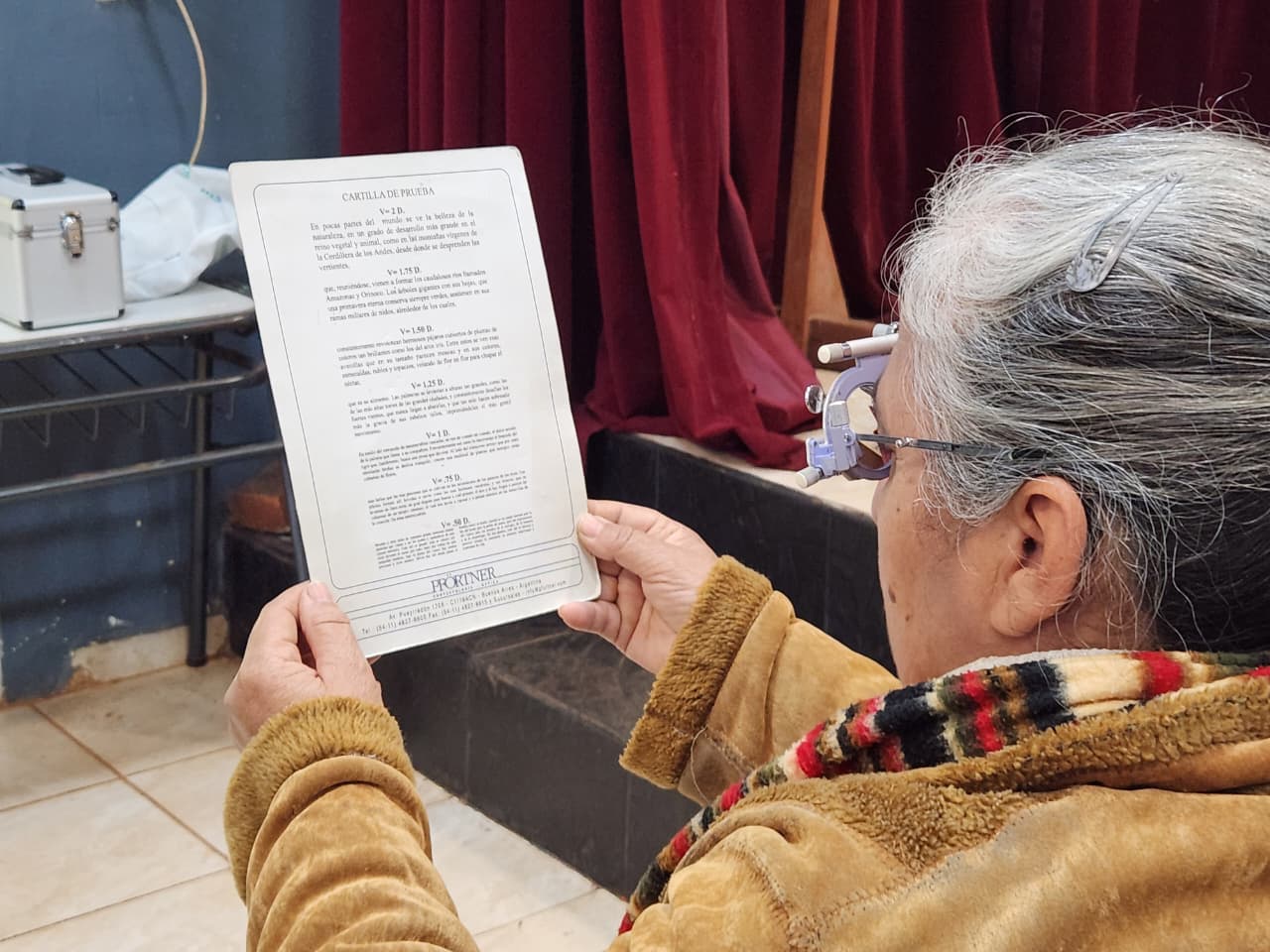 Mirar Mejor acercó la atención oftalmológica integral para centenares de vecinos de Santo Pipó