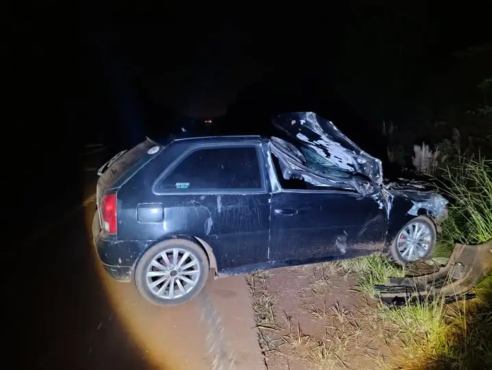 Dos jóvenes heridos tras chocar contra un caballo sobre la ruta 14, en Guaraní