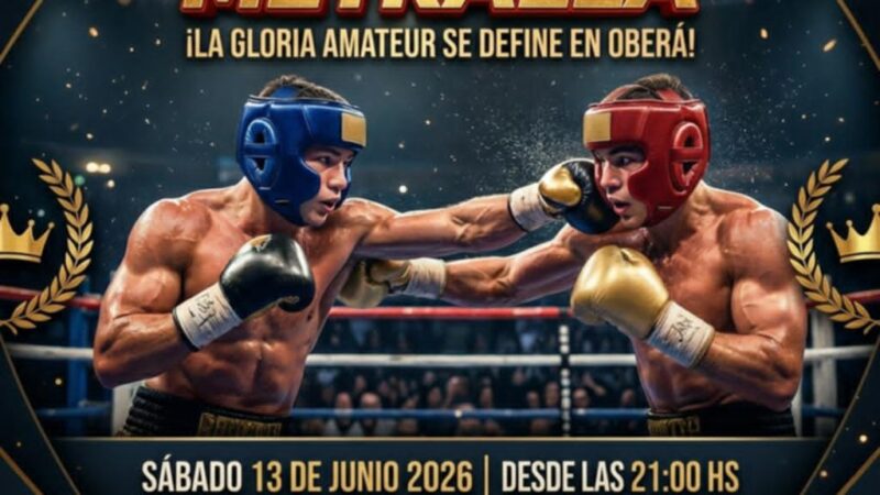 Oberá se prepara para una gran velada de boxeo amateur con los mejores talentos de Misiones