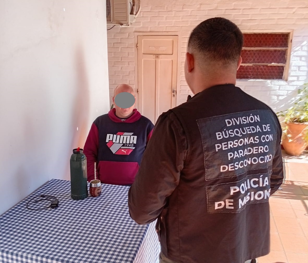 Encontraron sano y salvo al penitenciario obereño que estuvo varios días desaparecido