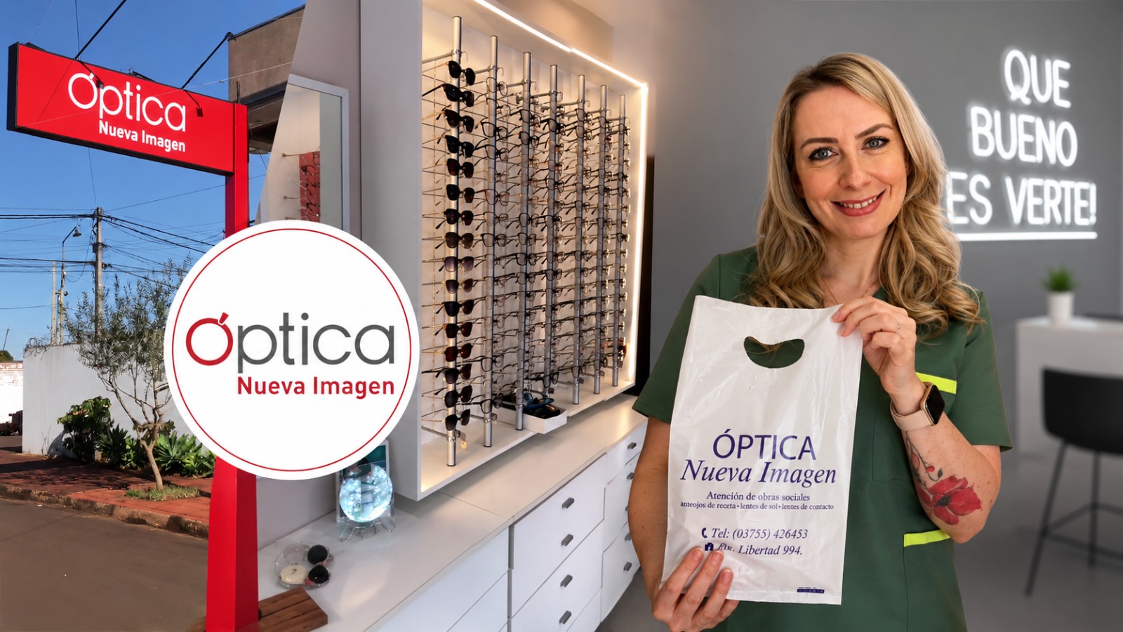 Óptica Nueva Imagen: 13 años cuidando la visión de los obereños con tecnología de última generación