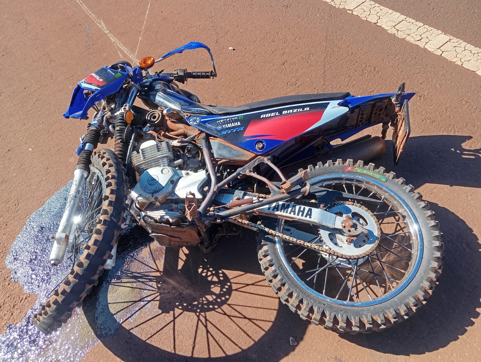 Un motociclista murió por un choque frontal sobre ruta 14, en Campo Viera