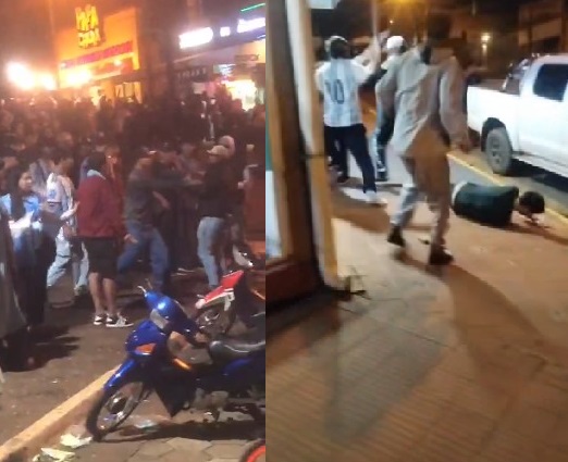 Un joven fue apuñalado en Oberá durante los festejos por el triunfo de Argentina ante Inglaterra