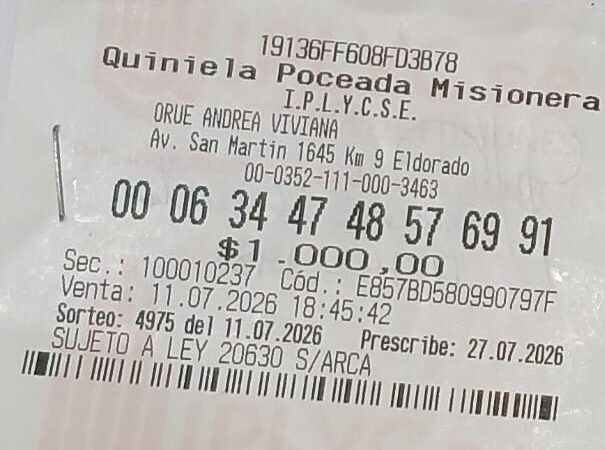 Ganadora de la Poceada compartirá el premio con sus hijos