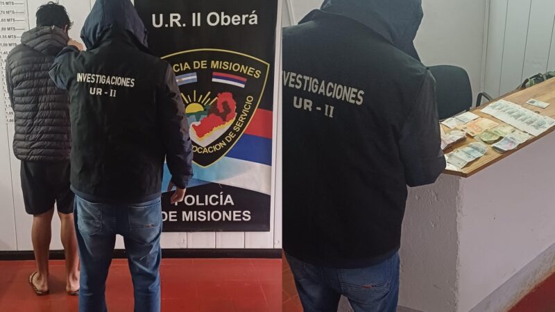 Les robó y lastimó a su propia hermana y sobrina: fue detenido en Oberá