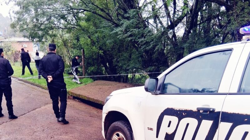 Investigan la muerte de un hombre en Alem: el cadáver presentaba heridas