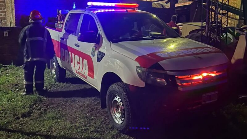 Incendio de un secadero en Campo Ramón afectó 20 toneladas de yerba