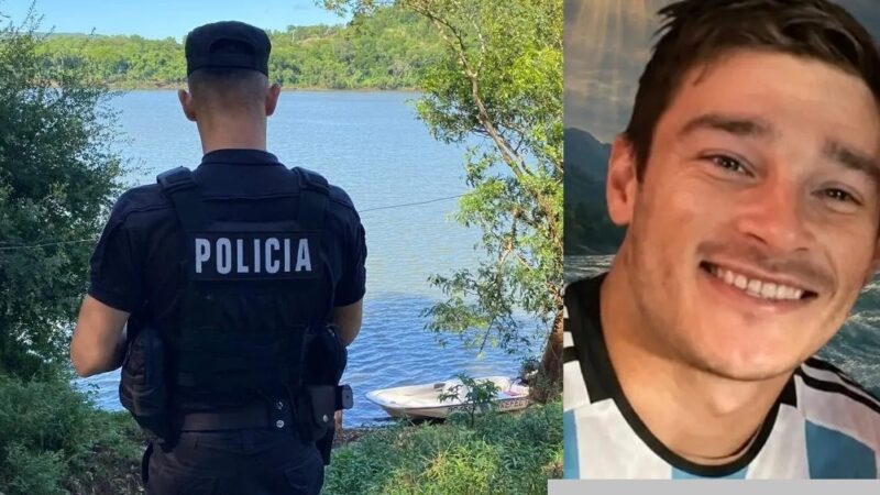 Tristeza en El Soberbio: hallaron sin vida a Nicolás Hesselmann tras cuatro días de búsqueda en el río Uruguay