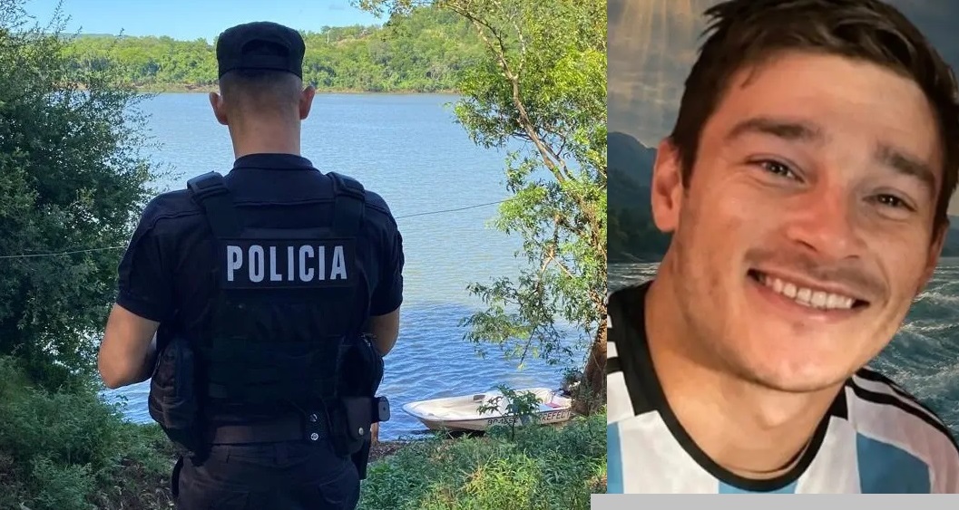 Tristeza en El Soberbio: hallaron sin vida a Nicolás Hesselmann tras cuatro días de búsqueda en el río Uruguay
