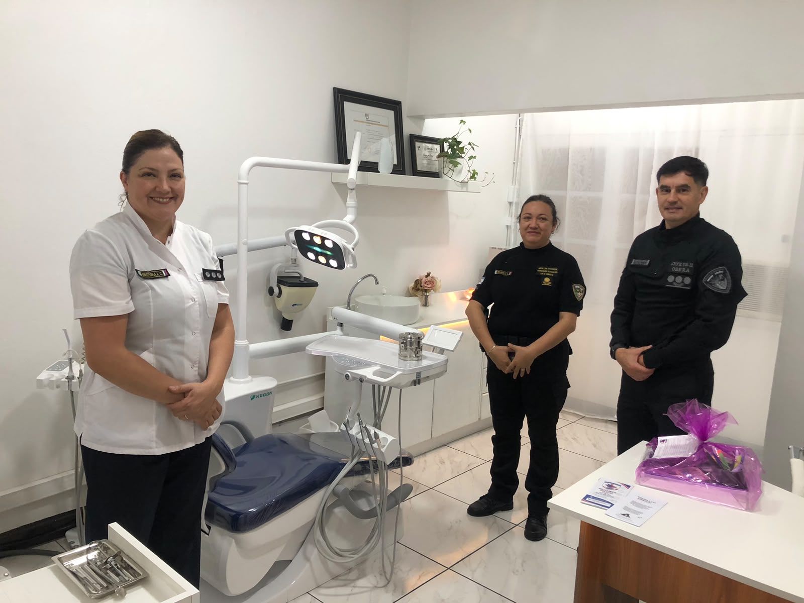 La Unidad Regional II de Policía de Oberá inauguró un moderno consultorio odontológico para el personal, familiares y retirados