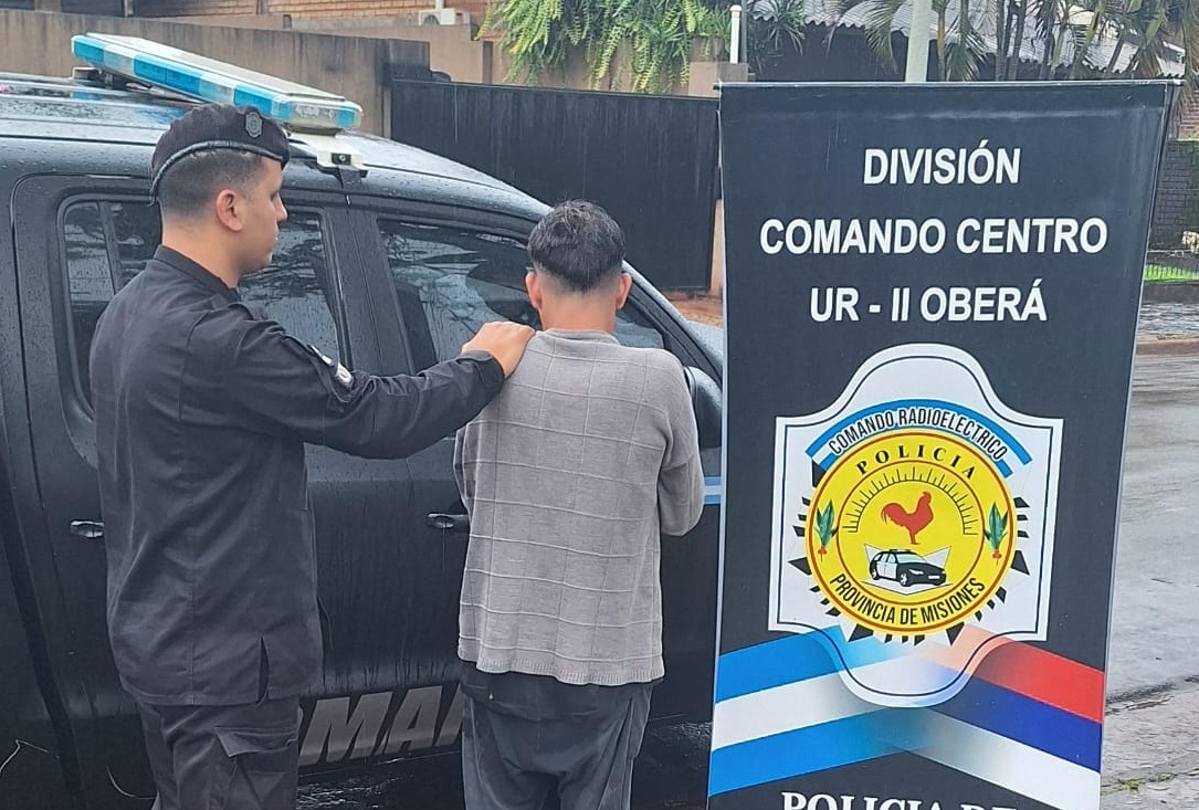 Vino a “trabajar” a Oberá por la fiesta del inmigrante y lo encontraron en una casa ajena