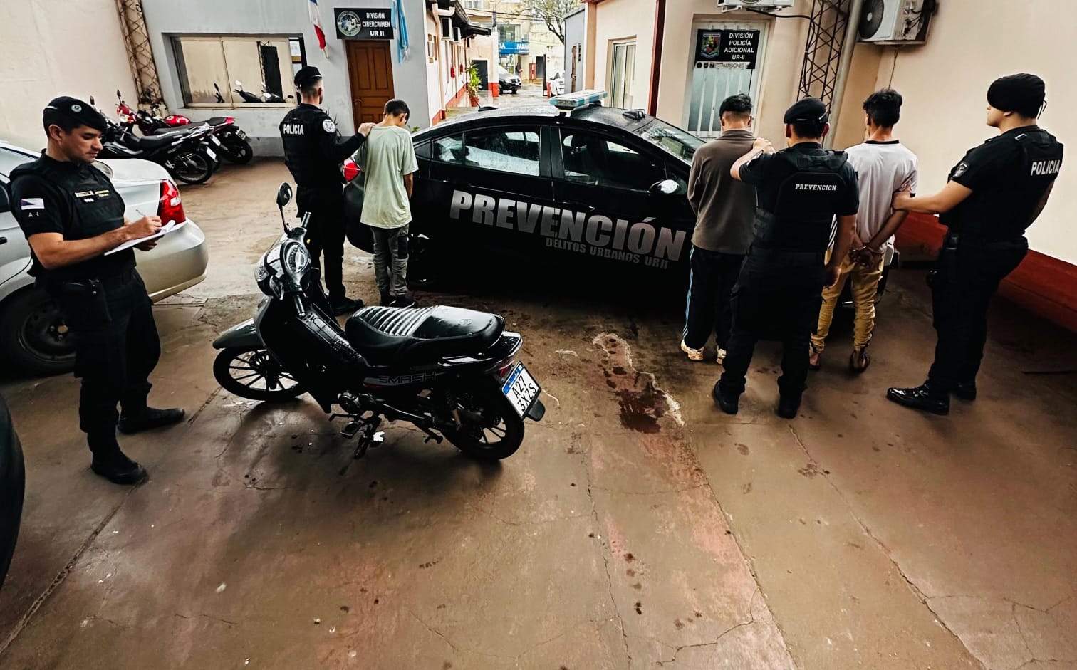 Robaron la moto de una enfermera que estaba de guardia en el Hospital de Oberá