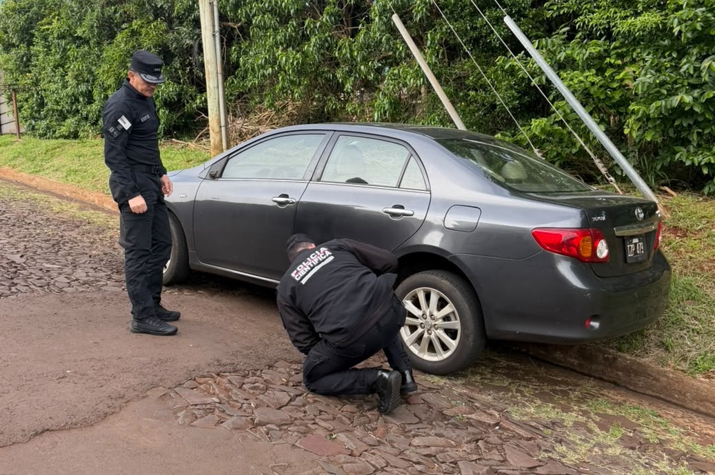 Detuvieron al conductor del auto implicado en el despiste de un motociclista que falleció