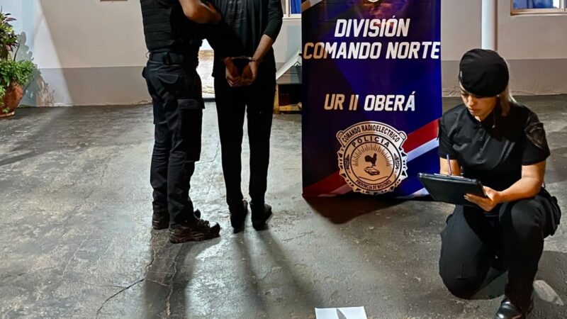Se metió a una casa, amenazó al dueño con un cuchillo y terminó escondido en un tambor con agua