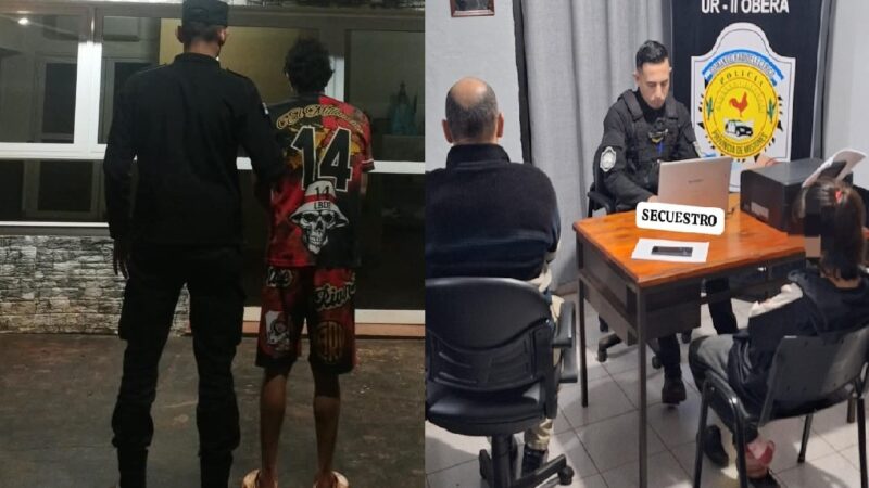 Una jovencita de 15 años salió a robar con su novio de 24 y asaltaron a un menor
