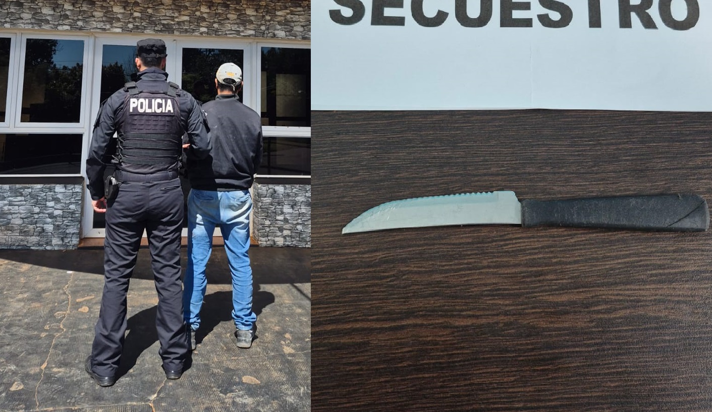 Chocaron y uno de los conductores atacó y lesionó al otro con un cuchillo