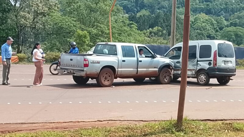 Otro choque sobre ruta 14, frente a la salida de El Cóndor