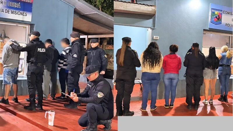 Menos mal que era una fiesta: nueve detenidos por una gresca en Campo Viera
