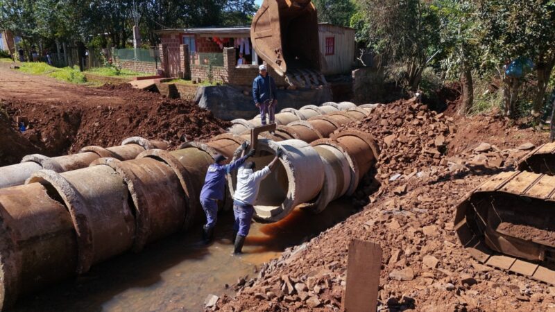 “Nunca había visto una obra tan grande, como ver máquinas adentro del agua”