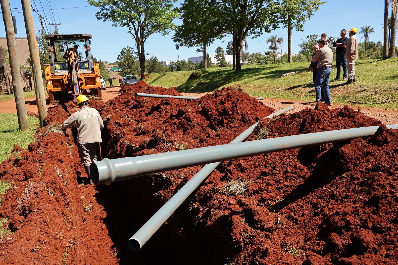 Ampliación de la red de Agua Potable en el barrio Osorio
