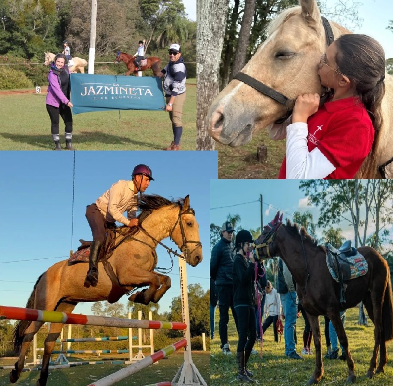 Fundación Jazmín: el amor por los caballos sustenta un hermoso proyecto deportivo y social en Oberá
