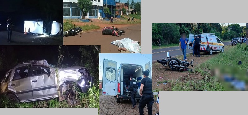 Fin de semana fatal: cinco muertos en accidentes de tránsito en Misiones