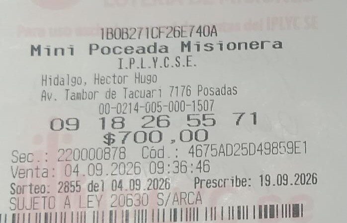 Usará el dinero de la Mini Poceada para arreglar su casa